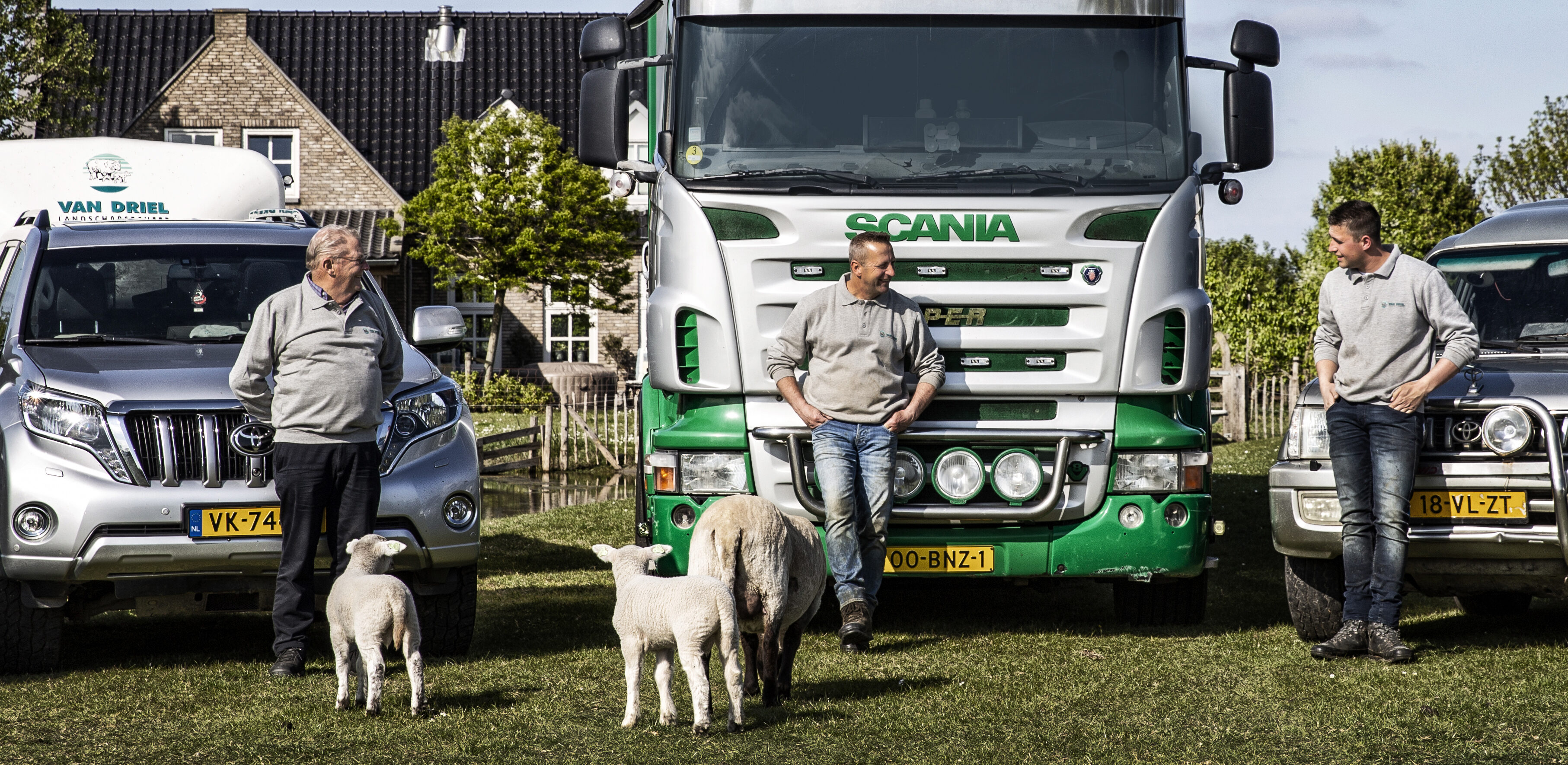 Van Driel Landschapsbeheer voertuigen